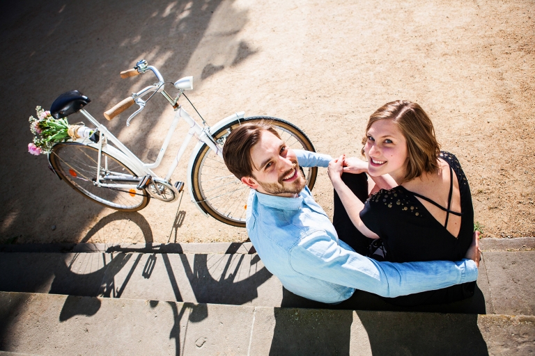 Portrait für Einladungskarten Hochzeit