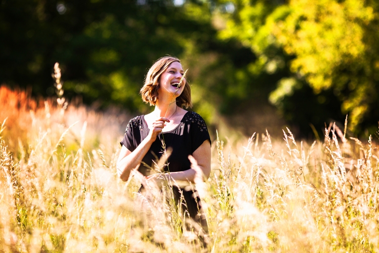 Sommer Fotoportait vom Verlobungsshooting