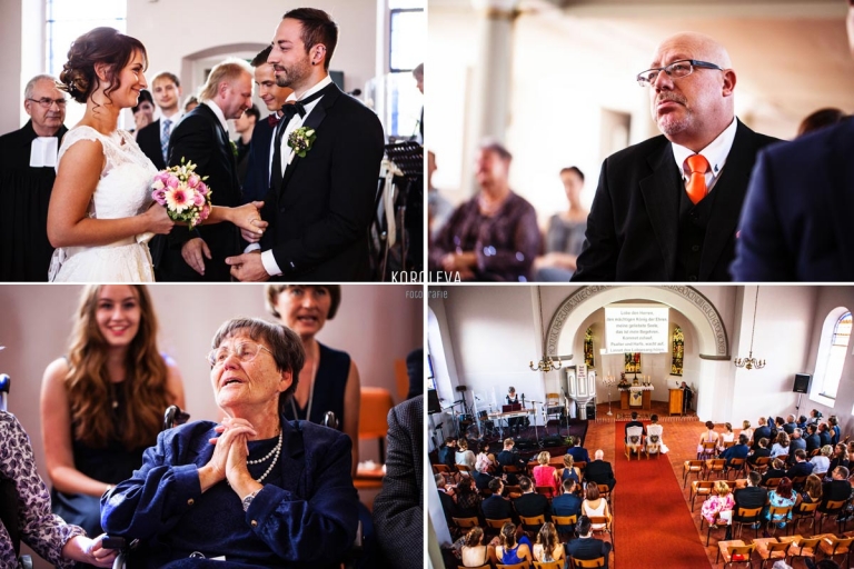 Kirche Trauung Hochzeit Hochzeitsfotograf Goetz
