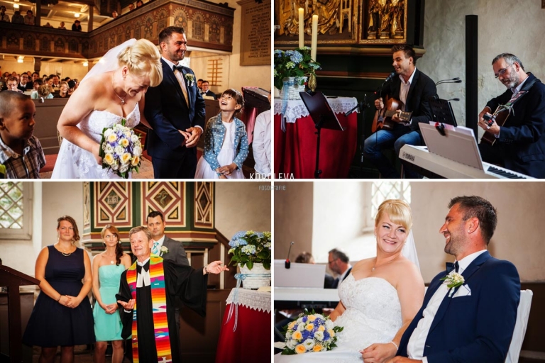 Hochzeitsfotograf Treuenbrietzen Schlalach Kirche Trauung