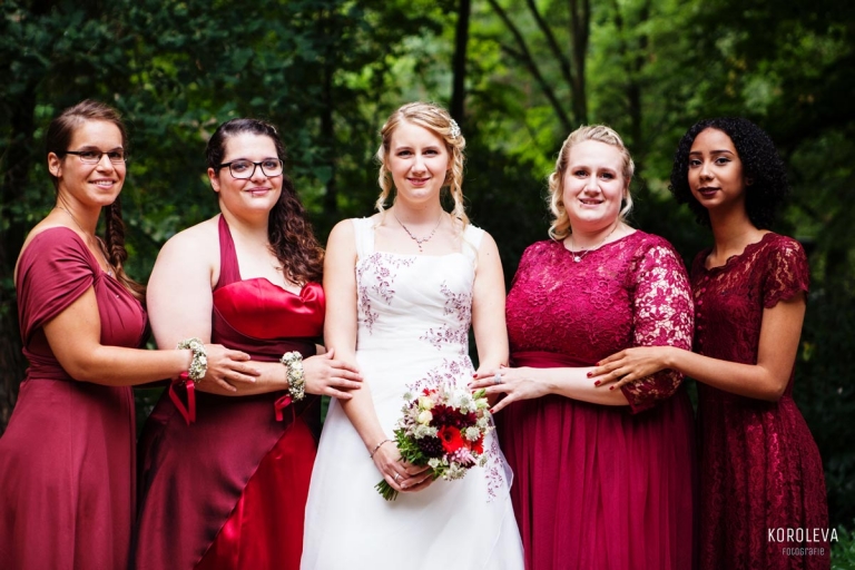 Hochzeitsfotograf Bad Belzig Paulinenhof Brautjungfern