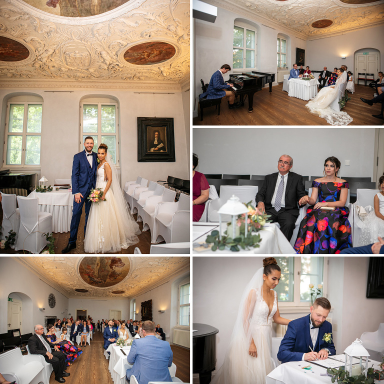 Elegante Hochzeit im Schloss Köpenick